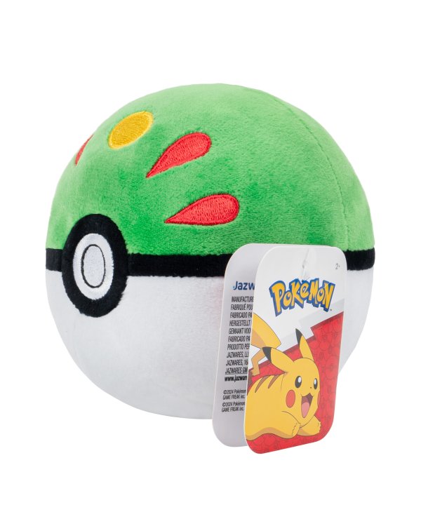 POKEMON W2 плюшевая игрушка Poké Ball, 12 см