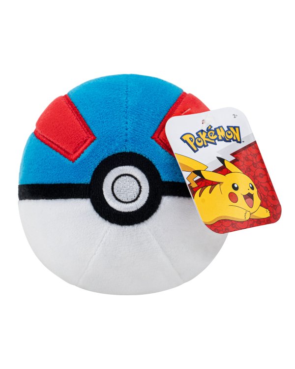 POKEMON плюшевая игрушка Poké Ball, 12 см