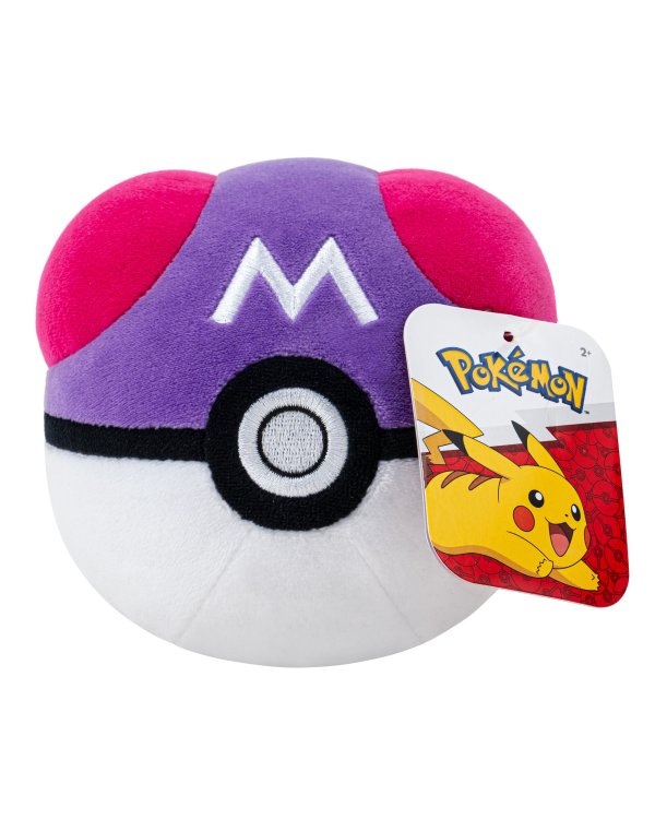 POKEMON плюшевая игрушка Poké Ball, 12 см