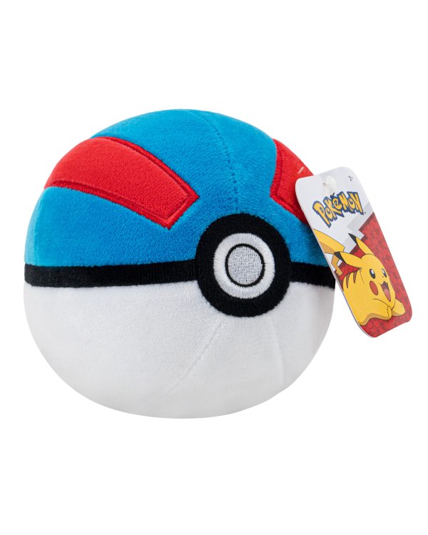 POKEMON плюшевая игрушка Poké Ball, 12 см