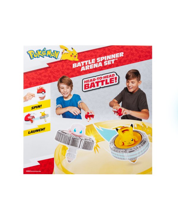 POKEMON Набор боевых спиннеров со стадионом