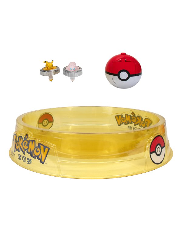 POKEMON Набор боевых спиннеров со стадионом