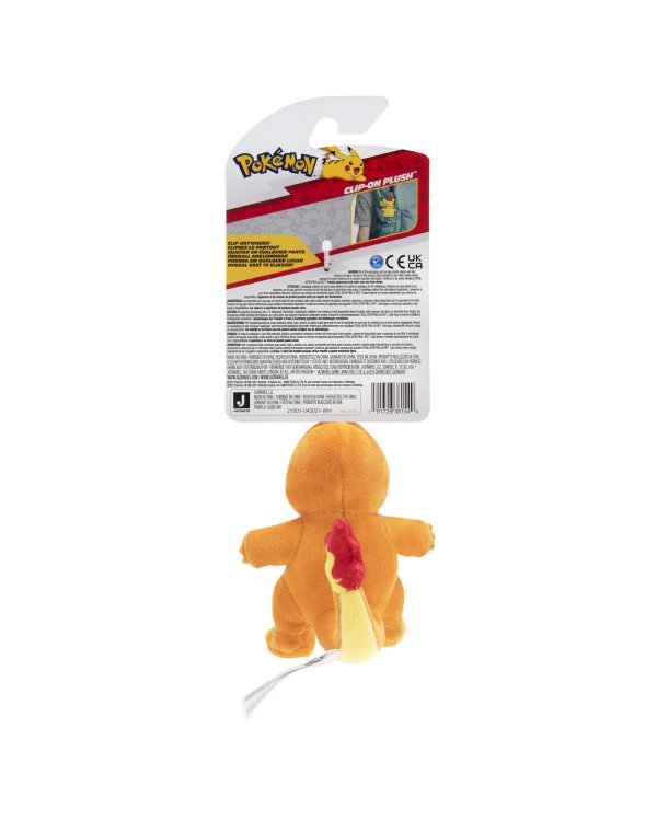 POKEMON W8 Плюшевый брелок, 8 см