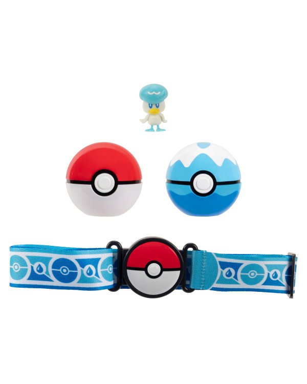 POKEMON W16 Clip ´n´ Go Набор с Ремнем, поке болом и фигуркой