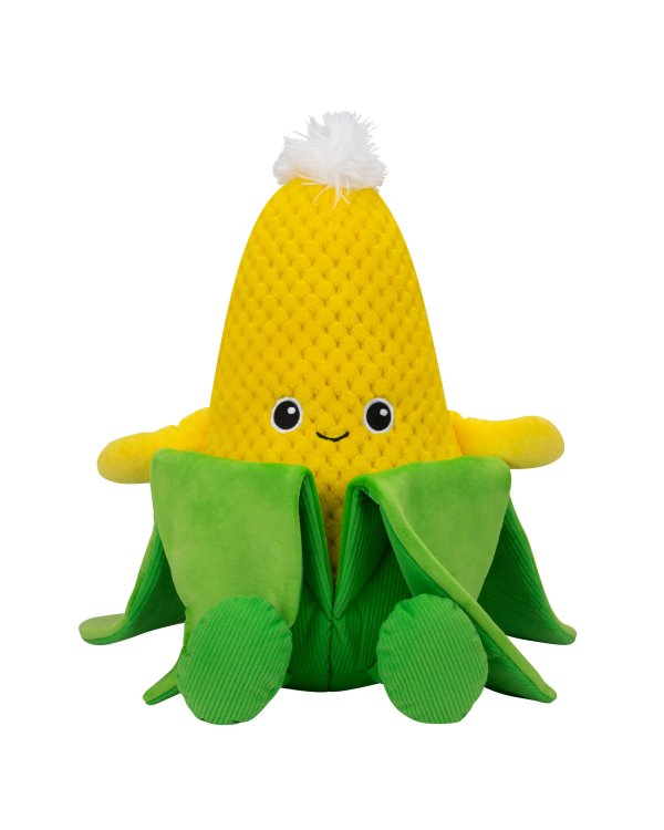 LIVING ON THE VEG Мягкая игрушка Кукуруза, 35 см, S2