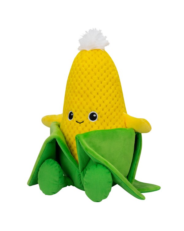 LIVING ON THE VEG Мягкая игрушка Кукуруза, 35 см, S2