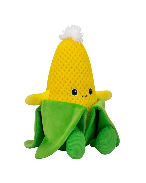 LIVING ON THE VEG Мягкая игрушка Кукуруза, 35 см, S2