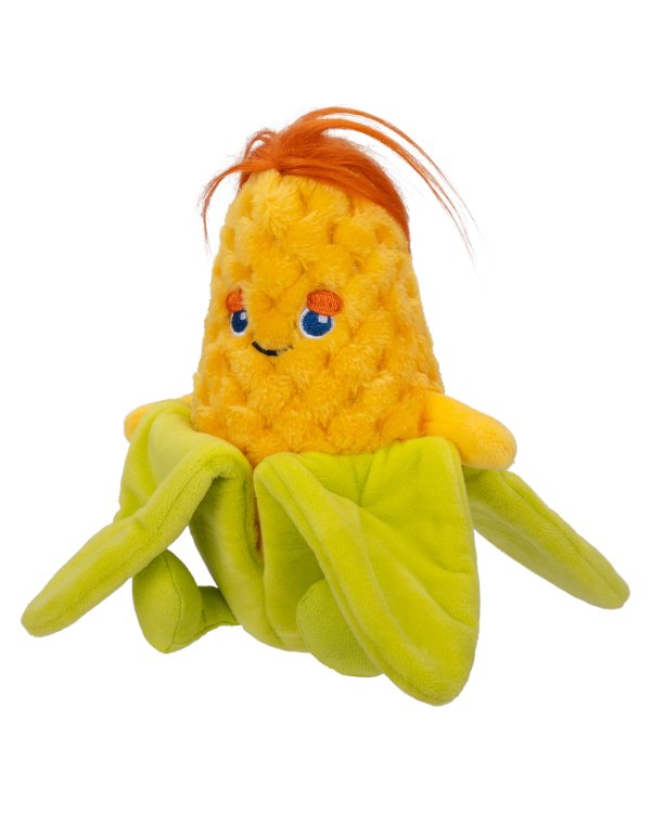 LIVING ON THE VEG Мягкая игрушка Кукуруза, 15 см, S2