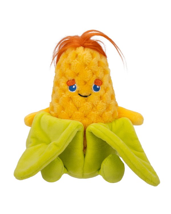 LIVING ON THE VEG Мягкая игрушка Кукуруза, 15 см, S2