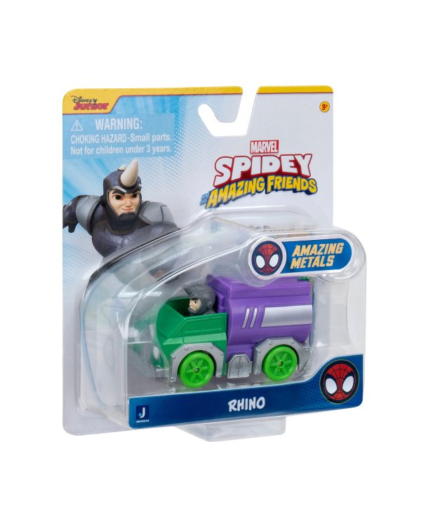 SPIDEY AND HIS AMAZING FRIENDS металлическая машинка, 7,5 см