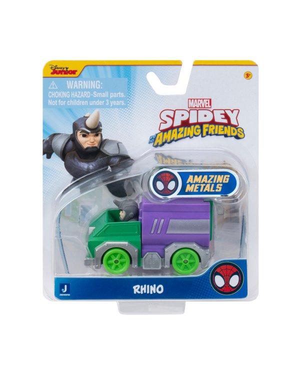 SPIDEY AND HIS AMAZING FRIENDS металлическая машинка, 7,5 см