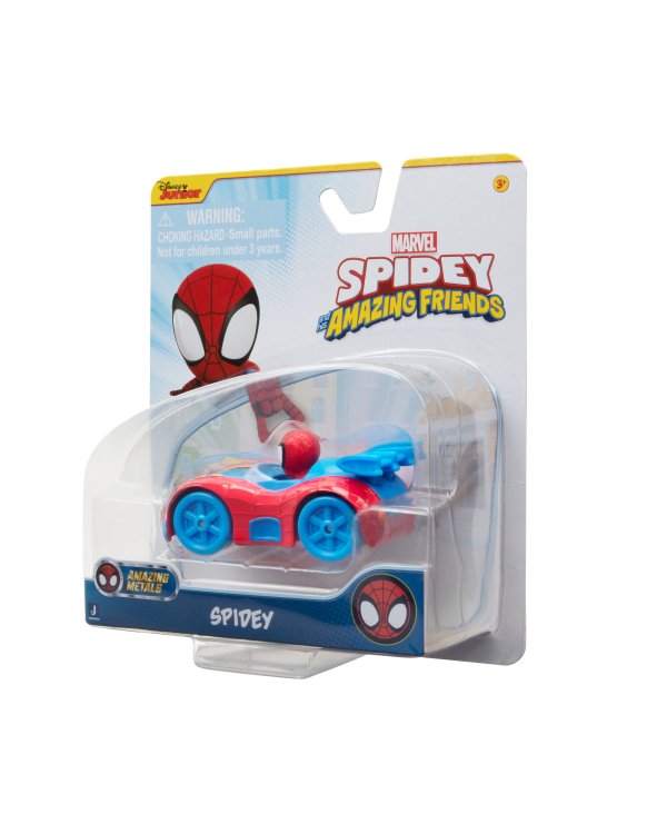 SPIDEY AND HIS AMAZING FRIENDS металлическая машинка, 7,5 см