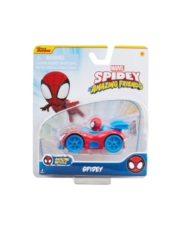SPIDEY AND HIS AMAZING FRIENDS металлическая машинка, 7,5 см