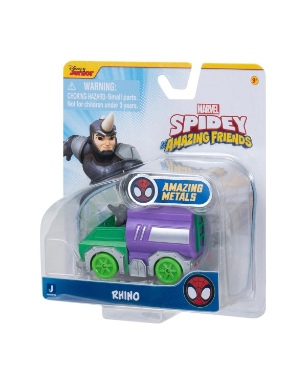 SPIDEY AND HIS AMAZING FRIENDS металлическая машинка, 7,5 см