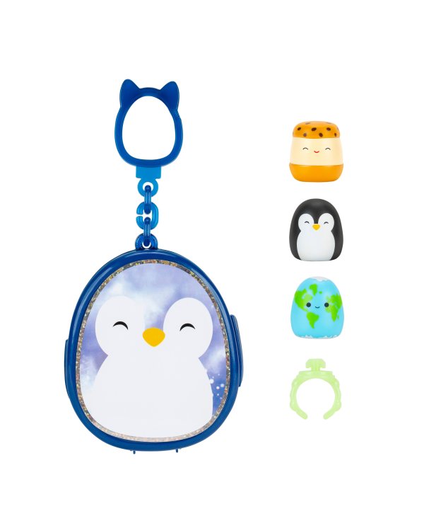 SQUISHMALLOWS CLIP-A-LONGS брелок-сюрприз с фигурками, 2,5 cm