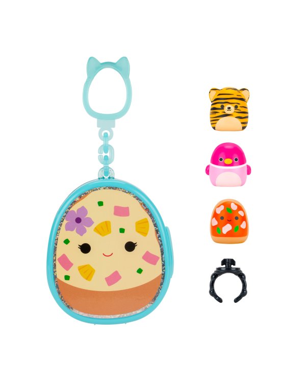 SQUISHMALLOWS CLIP-A-LONGS брелок-сюрприз с фигурками, 2,5 cm
