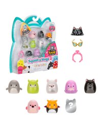 SQUISHMALLOWS SQUISH-A-LONGS Комплект фигурок, 8 шт, 2,5 см