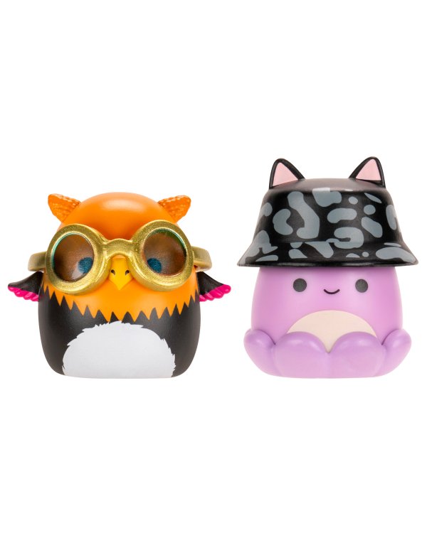 SQUISHMALLOWS SQUISH-A-LONGS Комплект фигурок, 8 шт, 2,5 см