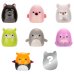 SQUISHMALLOWS SQUISH-A-LONGS Комплект фигурок, 8 шт, 2,5 см