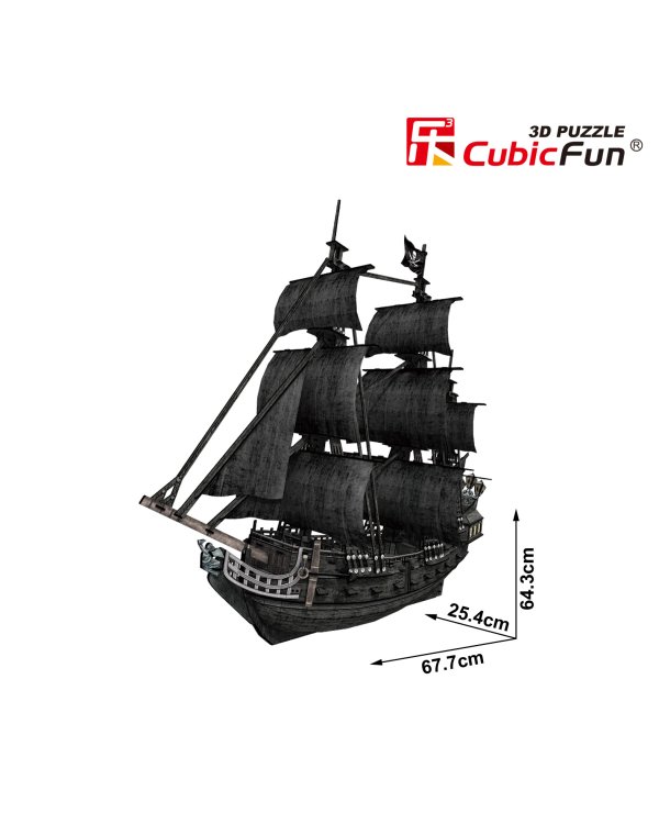 CUBICFUN 3D пазл Корабль "Queen Ann´s Revenge"