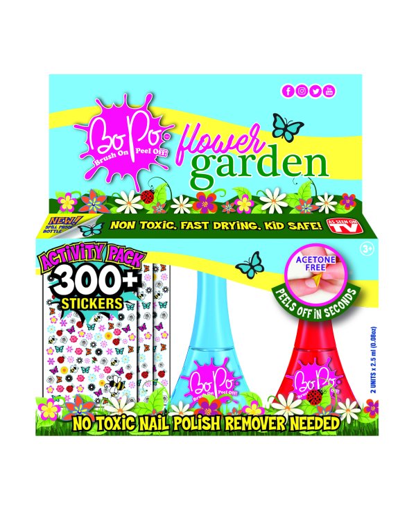 BO-PO Комплект Лаков с Наклейками