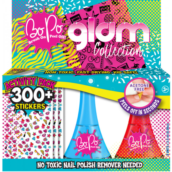 BO-PO Комплект Лаков с Наклейками