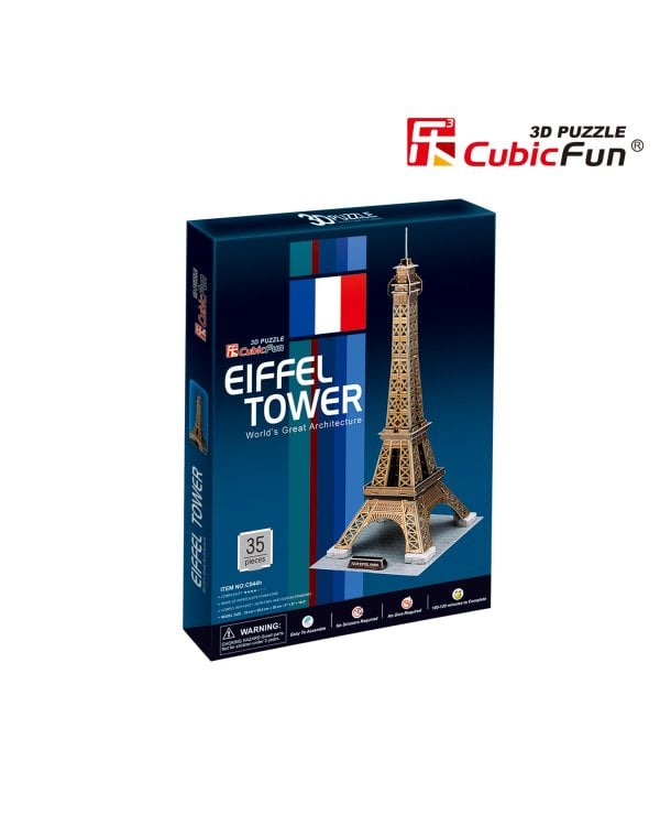 CUBICFUN 3D пазл Эйфелева Башня (Париж)