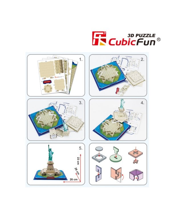 CUBICFUN 3D пазл Статуя Свободы (США)