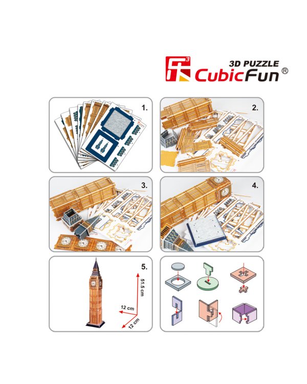 CUBICFUN 3D пазл Биг Бэн