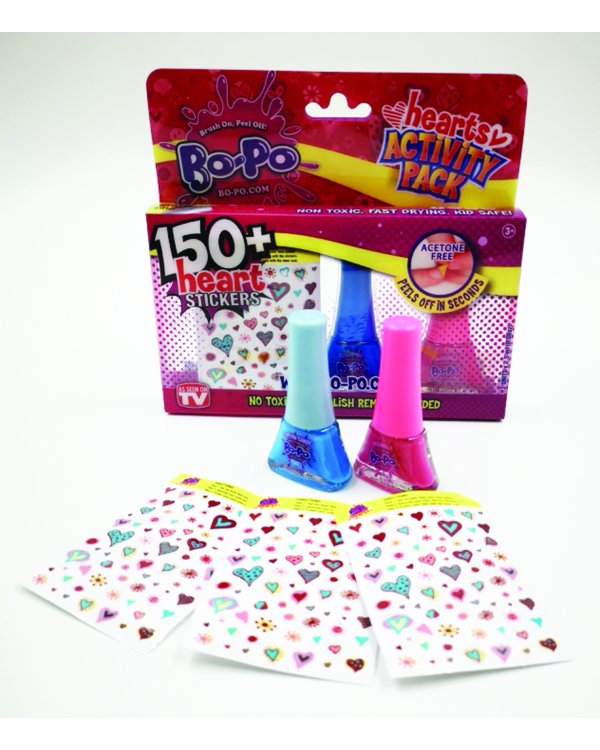 BO-PO Комплект Лаков с Наклейками