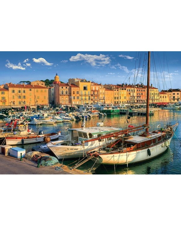 TREFL Пазл Порт в Сан-Тропе, 1500 шт.