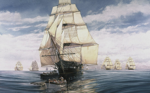 Картины по номерам "Флотилия", 30x40 см Картины по номерам "Флотилия", 30x40 см