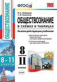 УМК. ОБЩЕСТВОЗНАНИЕ В СХЕМАХ И ТАБЛИЦАХ 8-11 КЛ. ФГОС