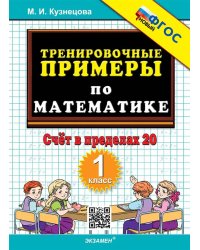 5000. ТРЕНИРОВОЧНЫЕ ПРИМЕРЫ ПО МАТЕМАТИКЕ. 1 КЛАСС. СЧЕТ В ПРЕДЕЛАХ 20. ФГОС НОВЫЙ