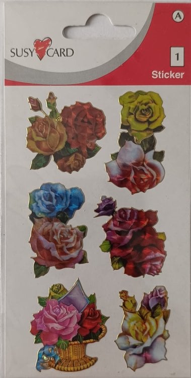 Наклейки - Розы