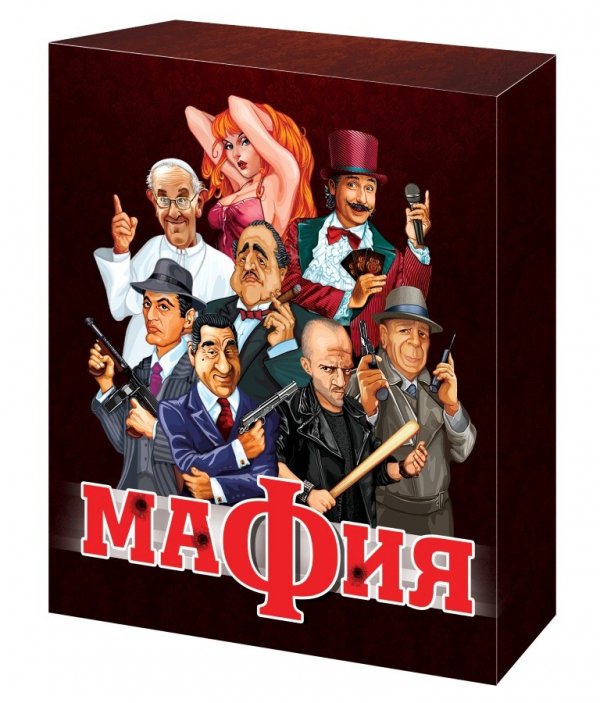 Обложка книги «Игра настольная "Мафия"»