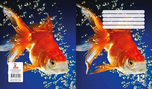 Тетрадь 12 стр. в полоску Тетрадь 12 стр. в полоску