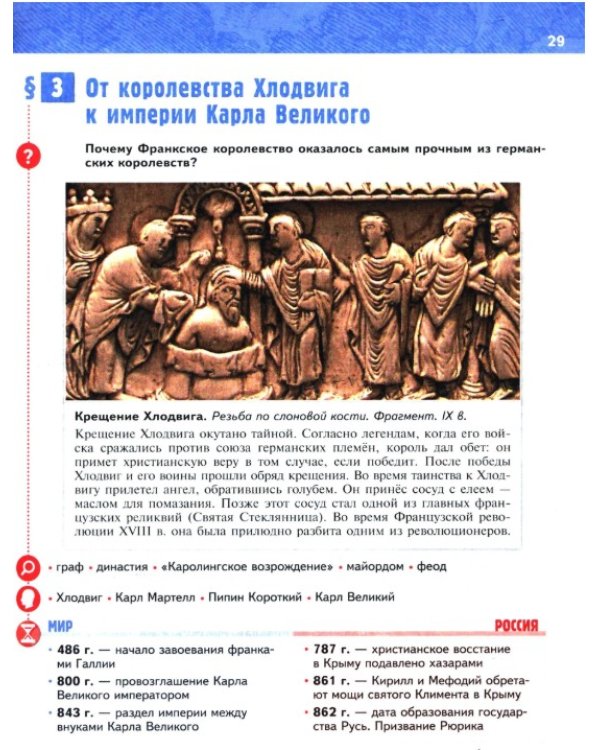 Мединский Всеобщая история. История Средних веков. 6 класс. Гос. учебникПросв.
