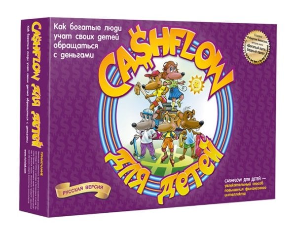 Настольная игра CASHFLOW для детей Настольная игра CASHFLOW для детей