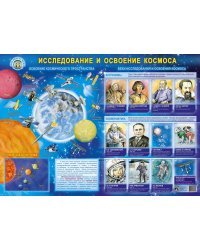 Исследование и освоение космоса. Плакат 
