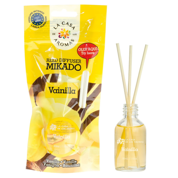 Aromatic diffuser Mikado La Casa De Los Aromas "Vanilla" 30ml Aromatic diffuser Mikado La Casa De Los Aromas "Vanilla" 30ml