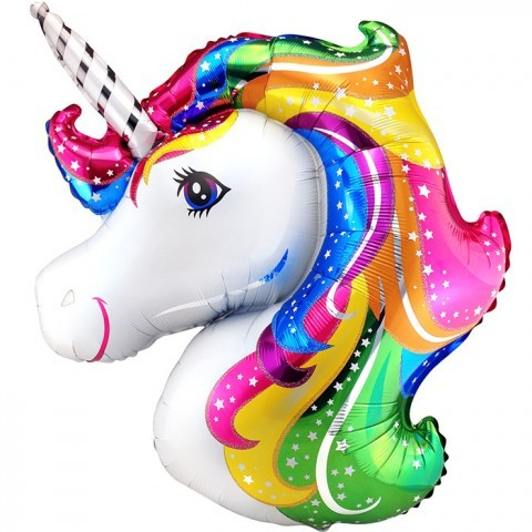 UNICORN ФОЛЬГА ВОЗДУШНЫЙ ШАР 86 CM