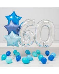 60-ЛЕТНИЙ ЮБИЛЕЙ СИНЕ-СЕРЕБРЯНЫЙ МИНИ-ПАКЕТ