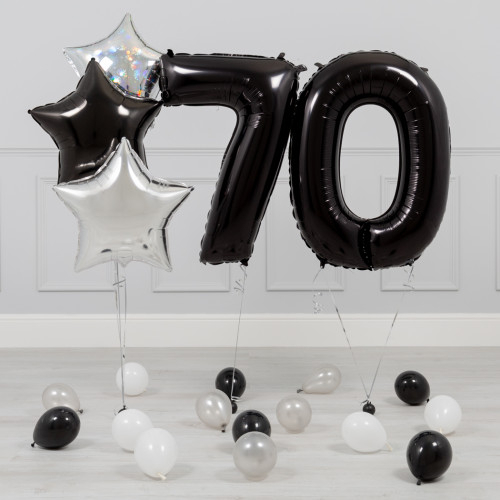 70-ЛЕТНИЙ ЮБИЛЕЙ ЧЕРНЫЙ СЕРЕБРЯНЫЙ МИНИ-ПАКЕТ 70-ЛЕТНИЙ ЮБИЛЕЙ ЧЕРНЫЙ СЕРЕБРЯНЫЙ МИНИ-ПАКЕТ