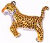LEOPARD ФОЛЬГА ВОЗДУШНЫЙ ШАР 70 CM