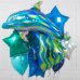 "UNDER THE SEA" КОМПОЗИЦИЯ ИЗ ВОЗДУШНЫХ ШАРОВ