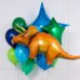 "DINOSAUR CRAZY" КОМПОЗИЦИЯ ИЗ ВОЗДУШНЫХ ШАРОВ