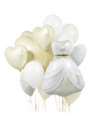 "ELEGANCE WEDDING" КОМПОЗИЦИЯ ИЗ ВОЗДУШНЫХ ШАРОВ