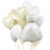 "ELEGANCE WEDDING" КОМПОЗИЦИЯ ИЗ ВОЗДУШНЫХ ШАРОВ