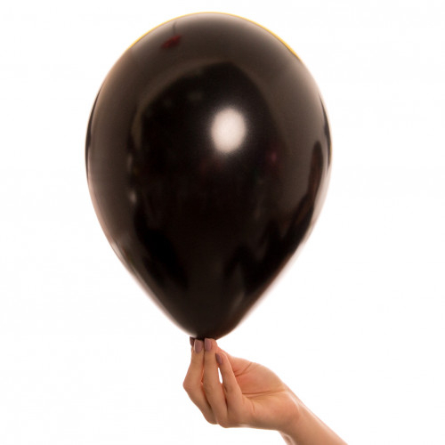 ЛАТЕКСНЫЙ ШАРИК ЦВЕТ ЧЕРНЫЙ Ø 28 СМ ЛАТЕКСНЫЙ ШАРИК ЦВЕТ ЧЕРНЫЙ Ø 28 СМ